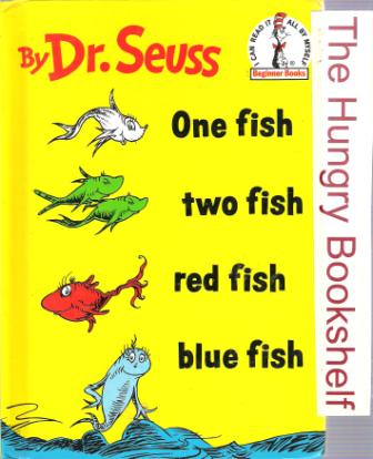 DR SEUSS : One Fish, Two Fish, Red Fish Blue : HC Book